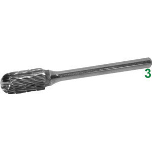 8034L - TUNGSTEN CARBID ROTARY BURRS - Prod. SCU